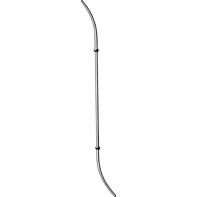 Kleegman Dilator, Double-Ended, Stainless Steel, 1.8 Mm To 2.5 Mm At Tips, 10 3/4" (27.0 Cm)